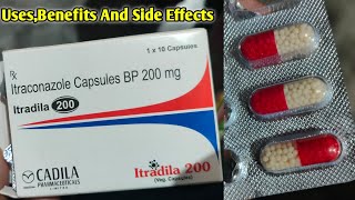 Itraconazole Capsules BP 200 mg UsesBenefits And Side Effects  Itradila 200 [upl. by Brotherson]