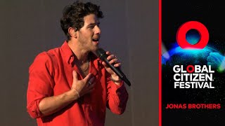 Nick Jonas Jonas Brothers  Jealous Global Citizen Festival 2022 Live in NYC [upl. by Sofie645]