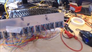 Vidéo Ecrans gare cachée gérés par Arduino [upl. by Pironi696]