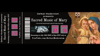 Live from the Royal Music Hall Sacred Music of Mary [upl. by Danforth648]