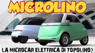 Microlino microcar elettrica che si guida senza patente [upl. by Brahear]