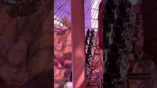 Zen ride on Canyon Blaster  Circus Circus Adventuredome  Las Vegas Nevada  Arrow Looper [upl. by Ynhoj]