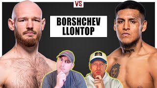 UFC Vegas 96 Viacheslav Borshchev vs James Llontop Prediction Bets amp DraftKings [upl. by Atwater13]