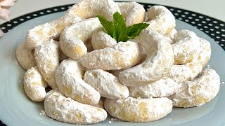 Ricetta in 5 minuti I biscotti ti si sciolgono in bocca Così buoni anche senza uova e lievito [upl. by Eesdnyl652]