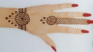 New style mehndi design  simple n easy mehndi design  mehndi ka design  mehandi design  mehndi [upl. by Melentha]