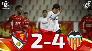 RESUMEN  FC Terrassa 24 Valencia CF  1ª eliminatoria Copa de SM el Rey [upl. by Yann]