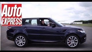 Range Rover Sport 2013 review  Auto Express [upl. by Acilef]