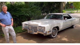 1972 Cadillac Eldorado Convertible Walkaround amp Design History with Chief Designer Wayne Kady [upl. by Nasus]