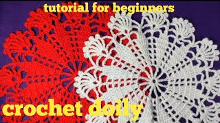 💯 So Beautiful 👌 Just Looking Like A Wow 😍 Crochet Doily Pattern For Beginners [upl. by Jarrow]