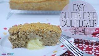 Cauliflower Bread  Gluten Free Bread Recipe Easy [upl. by Hemingway]