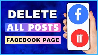 How To Delete All Post On Facebook Page  Remove All Post From Facebook Business Page At Once [upl. by Brooking]