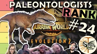 A SHARKTOOTHED DINOSAUR  Paleontologists Rank CARCHARODONTOSAURUS in Jurassic World Evolution 2 [upl. by Carnahan]