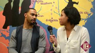 Omari Hardwick Interview at Lawnside NJ [upl. by Whit]