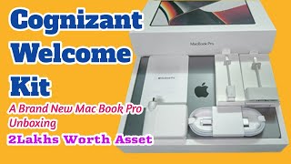 CTS Mac Asset  APPLE MacBook Pro  Cognizant Welcome Kit Unboxing  WFH Kit for CTS employees cts [upl. by Irved702]