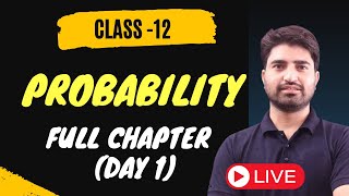 Probability Class 12 L1  Full Chapter  Tapasya Series  BOARDS 202324 [upl. by Tarr]