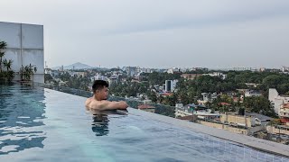 Vivanta Thiruvananthapuram  5 Star Hotel  Rooftop Infinity Pool  Room Tour June 2023 Travel [upl. by Della]