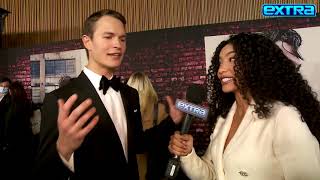 West Side Story Ansel Elgort on Dance Training [upl. by Ahtibbat]