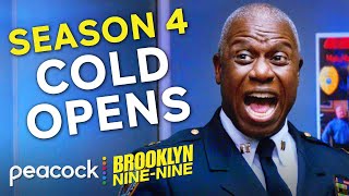 Every Cold Open From Season 4  Brooklyn NineNine [upl. by Smaoht]