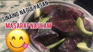 How to cook gulyasansinaing na isda sa sariwa at maasim na maasim na manggahomecooking Erika M [upl. by Wilinski]