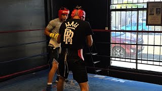 sparing at capetillo boxing [upl. by Hieronymus]