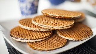 Stroopwafels waffles holandeses [upl. by Euqnom279]