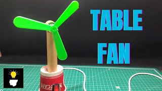 HOW TO MAKE USB TABLE FAN Shorts [upl. by Oek527]