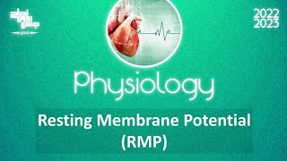 L10 Resting membrane potential Physiology [upl. by Sivet347]