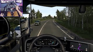 Transporting From Saint Petersburg to Kunda  Euro Truck Simulator [upl. by Bathelda]