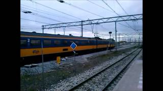 Treinen op station Hoofddorp 25102012 [upl. by Aihsenot]