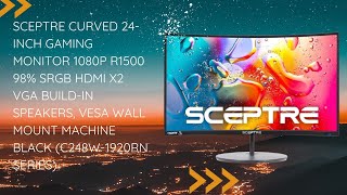 Sceptre Curved 24inch Gaming Monitor [upl. by Maryellen241]