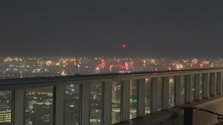 WOW Fireworks go off all over San Antonio as 2023 arrives [upl. by Eenaffit]