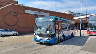 Enviro 200 MMC with a dif  6711 YX68 URD  Route 422 Redhill  Reigate [upl. by Omocaig406]