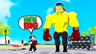 HE WAS THE STRONGEST BOXER SO I HAD TO BECOME 1 Roblox [upl. by Llerrehc]