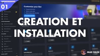 Création et installation  Comment coder un Dashboard avec discordjs v14 1 [upl. by Melone]