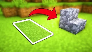 100 EASY NEW Secret Staircase in Minecraft Java  VOWLA [upl. by Gorski809]