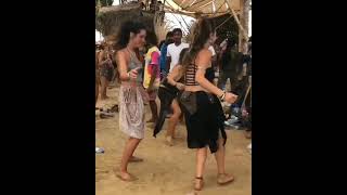 hippie girls spreading vibes at atman festival sri lanka [upl. by Ida]