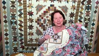 Karen Styles Mystery Quilt Video Block 6 [upl. by Anael]