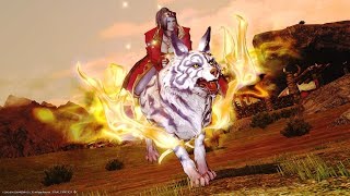 FFXIV  Byakko Ex run  Auspicious Kamuy Mount [upl. by Reger297]