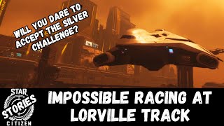 Star Citizen Stories Challenge at the Lorville race track Racing with a Hercules [upl. by Shaun]