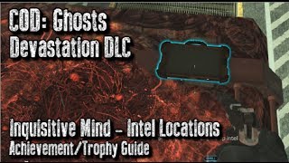 COD Ghosts  All Mayday Intel Locations  Inquisitive Mind AchievementTrophy Guide  Devastation [upl. by Anthia]