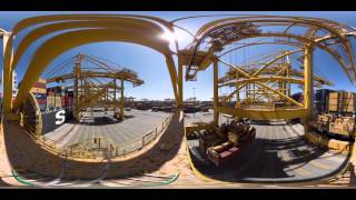 Jebel Ali Timelapse  360 degree video [upl. by Schreiber]