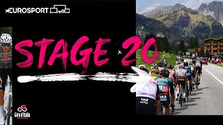 2022 Giro d’Italia  Stage 20 Highlights  Eurosport [upl. by Ticon589]