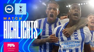 HIGHLIGHTS  Brighton v Tottenham  Premier League [upl. by Churchill]