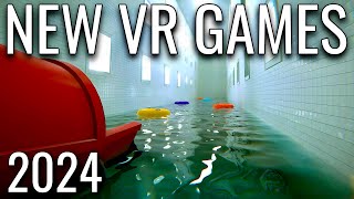 Best NEW Upcoming VR Games In 2024 [upl. by Nirra]