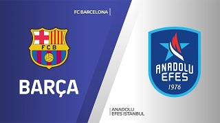 FC Barcelona  Anadolu Efes Istanbul Highlights  Turkish Airlines EuroLeague Championship Game [upl. by Monson395]