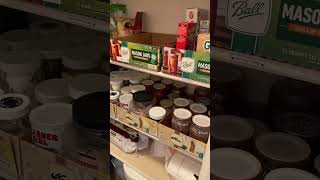 homegrown tomatoes pantry tour canning selfsufficiency homestead goals [upl. by Cut]