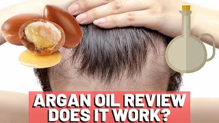 Argan Oil For Hair Growth  The TRUTH [upl. by Dittman]