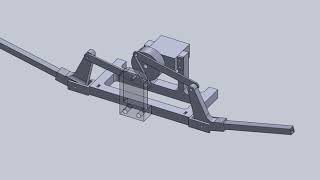 Servo driven ornithopter drive mechanism plan [upl. by Nelia948]