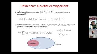 J d Vicente Genuine multipartite entanglement and nonlocality in pairentangled network states [upl. by Ydnem]