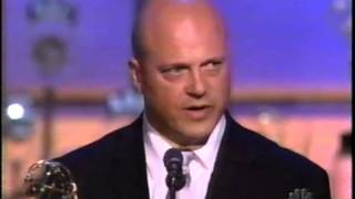 Michael Chiklis wins 2002 Emmy Award for Lead Actor in a Drama Series [upl. by Sherburne]